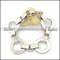 beautiful Steel Stainless Steel Bracelet with Stamping Craft -b001188
