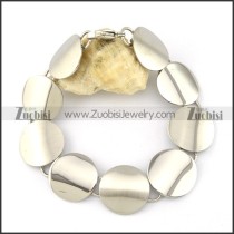 unique 316L Stainless Steel Stainless Steel Bracelet with Stamping Craft -b001238