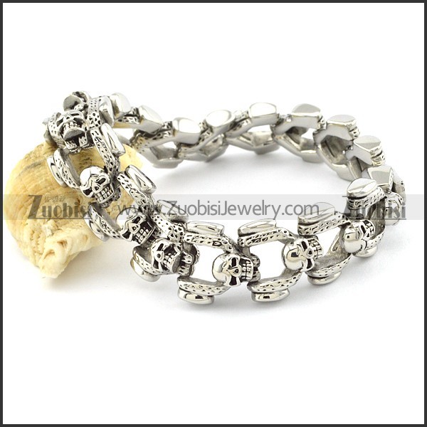 Good Welcome Oxidation-resisting Steel casting bracelet from china wholesale jewelry market -b001359