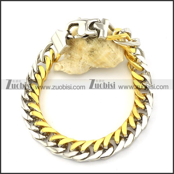 Great 316L stamping bracelets -b001422