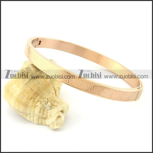 Remarkable Oxidation-resisting Steel stamping bangles -b001490