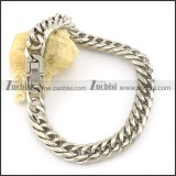 Comely 316L Stainless Steel men's stamping bracelet -b001528