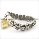 stainless steel casting bracelet b001569