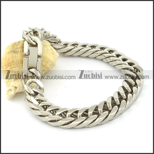 the Best Stainless Steel men's stamping bracelet -b001523