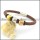 lengt of 21cm leather bracelets b001617