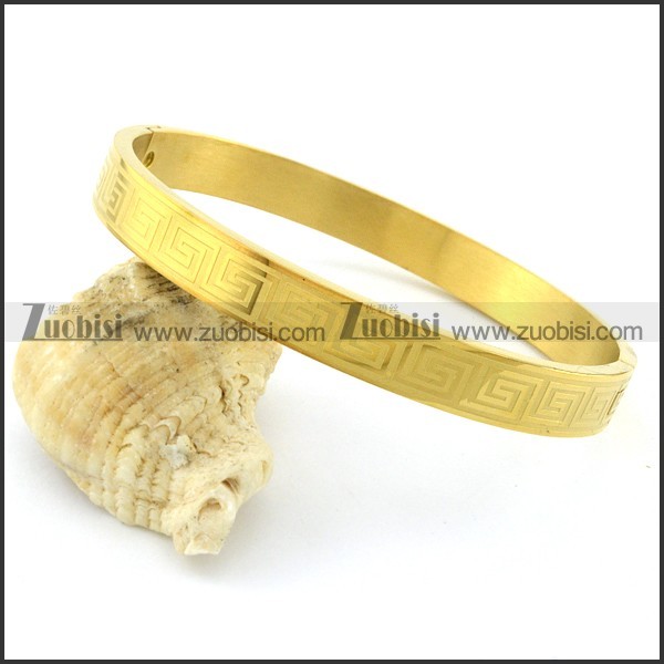 Good Quality Oxidation-resisting Steel stamping bangle -b001451