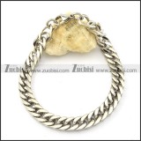 Clean-cut 316L Stainless Steel stamping bracelets -b001410