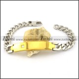 Nice Noncorrosive Steel id bracelets -b001531