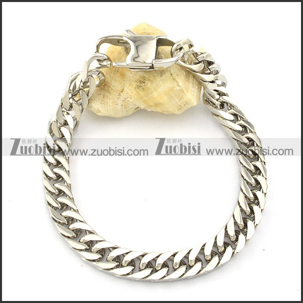 Pretty 316L Stainless Steel stamping bracelets -b001407