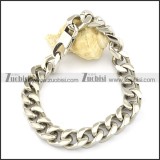 Practical 316L Stainless Steel stamping bracelets -b001398