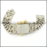 Good 316L Stainless Steel id bracelets -b001535