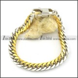 Hot Selling 316L Stainless Steel stamping bracelets -b001408