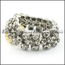 stainless steel casting bracelet b001567