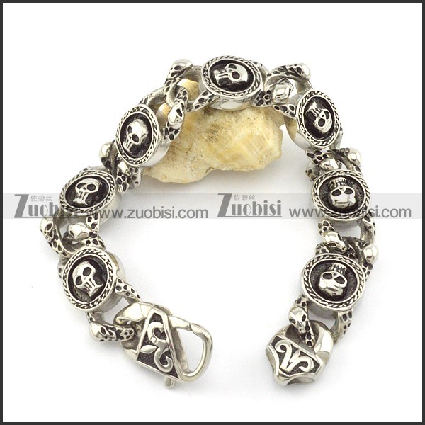 stainless steel casting bracelet b001748