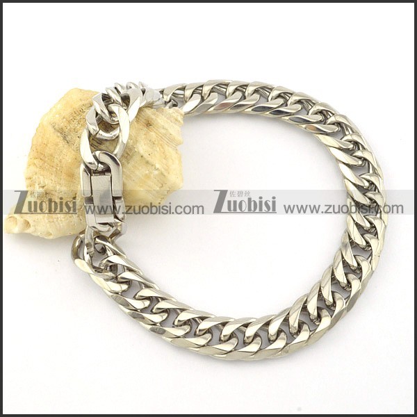 Great Stainless Steel men's stamping bracelet -b001518