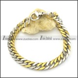 Exquisite 316L Stainless Steel stamping bracelets -b001409