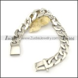 stainless steel casting bracelet b001757