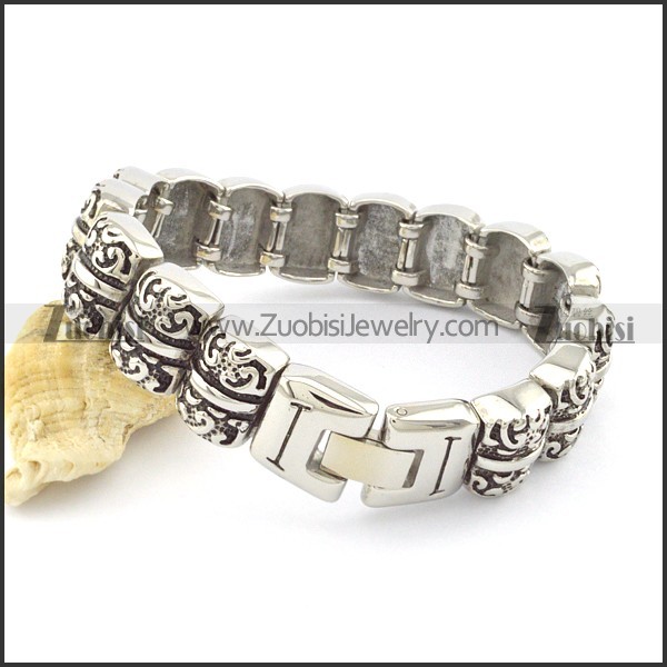 casting stainless steel bracelet b001779