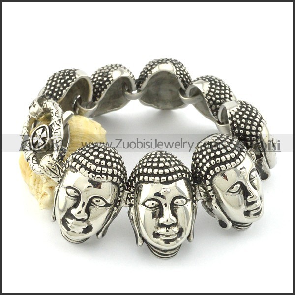 stainless steel casting bracelet b001752