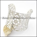 hollow flower bangle for women b002193