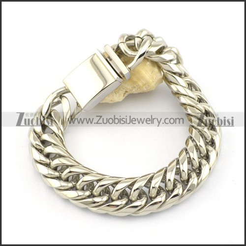 16mm wide big casting bracelet b002201