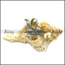 stainless steel eagle charm p007499