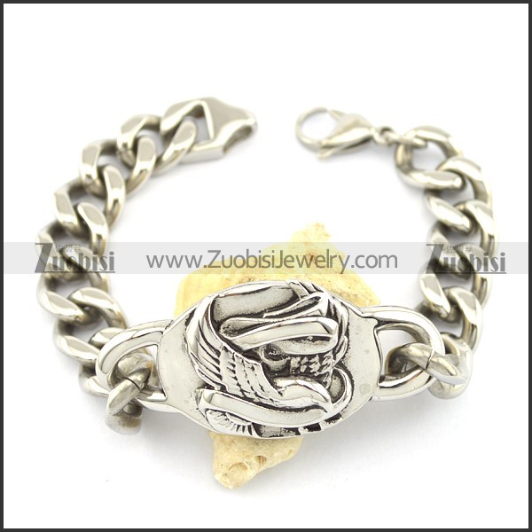 link chain eagle bracelet b002337