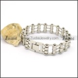 2 layers bike chain bracelet for ladies b002425