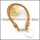 Stainless steel heart-shaped pendant Yellow Leather Rope Bracelet b002307