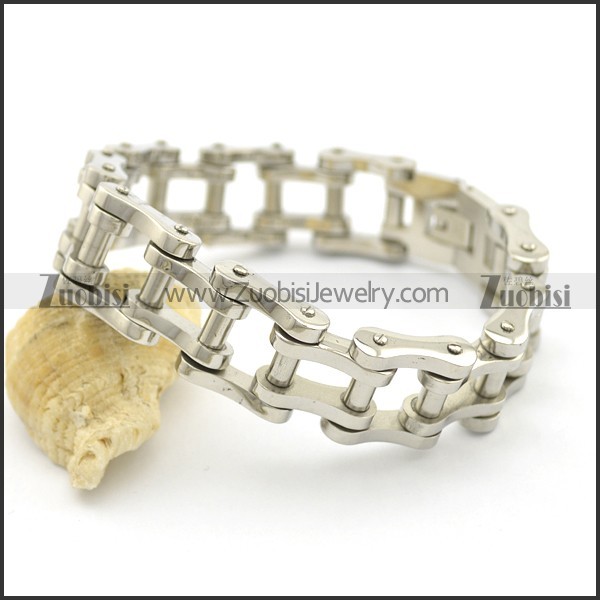 Motorcycle Chain Bracelet for Men in 0.76 Inch Wide b003063