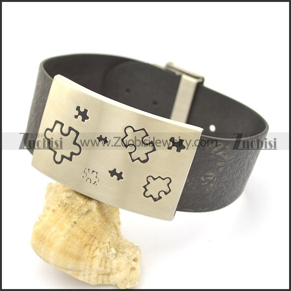 Jigsaw Puzzle Rubber Bracelet b002976