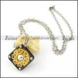 beautiful oxidation-resisting steel Fashion Necklace made in China -n000269
