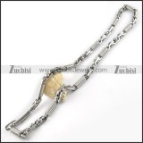 Stainless Steel Necklaces -n000107