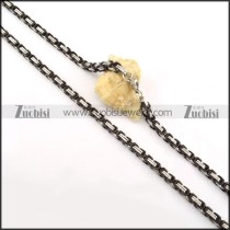 remarkable 316L Steel Stamping Necklaces - n000158