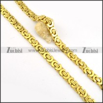 nice 316L Steel Stamping Necklaces - n000168