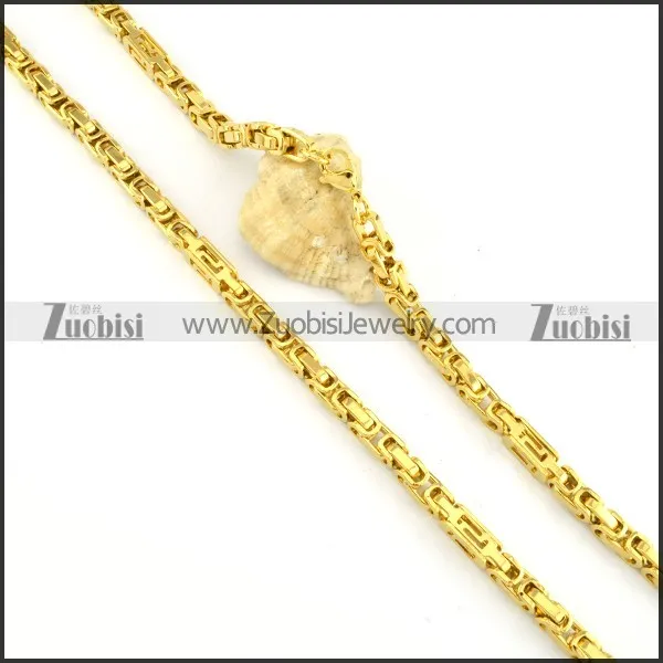 pleasant Stainless Steel Stamping Necklaces - n000149