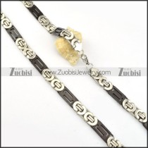 attractive oxidation-resisting steel Stamping Necklaces - n000179