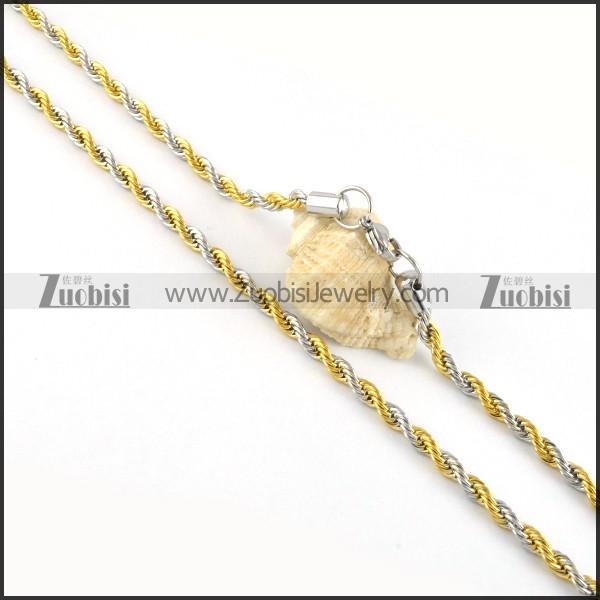 Stainless Steel Necklace -n000053