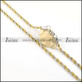 Stainless Steel Necklace -n000053
