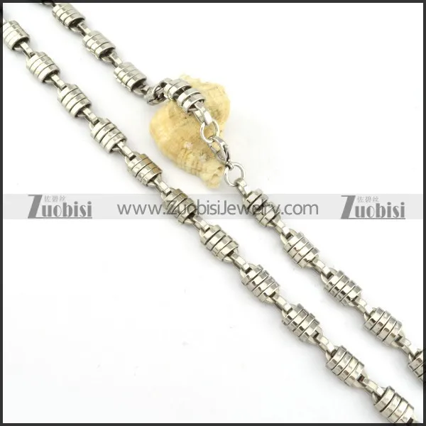 high quality Stainless Steel Stamping Necklaces - n000173