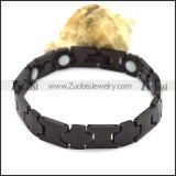 Tungsten Carbide Black Bracelet b003761