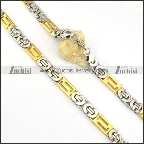 top quality 316L Steel Stamping Necklaces - n000178