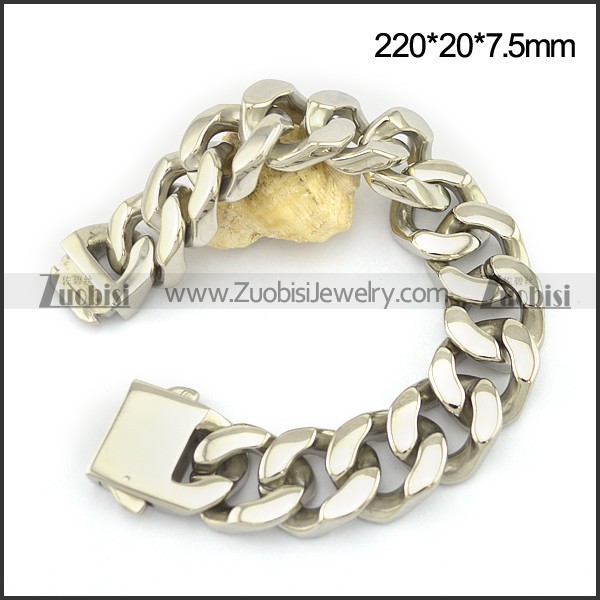 20MM Big Heavy Casting Bracelet b004026