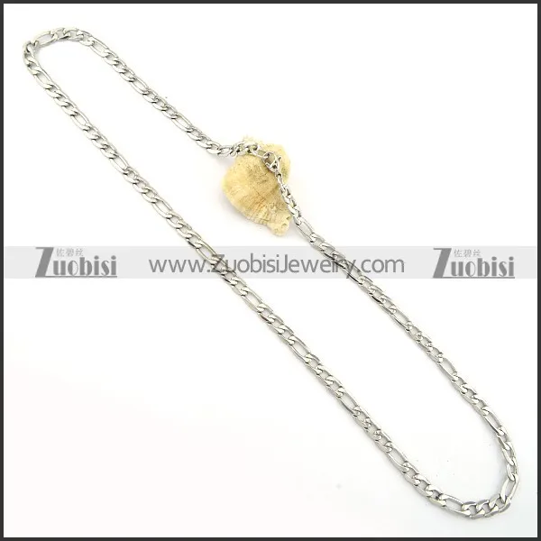Top quality Stainless Steel Necklace with High Polishing for Men -n000245