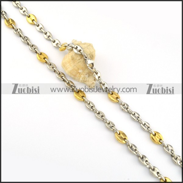 clean-cut noncorrosive steel Stamping Necklaces - n000186