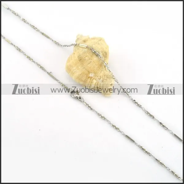 comely Steel Fashion Necklaces for Ladies & Girls - n000145
