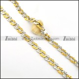 clean-cut Stainless Steel Stamping Necklace for Wholesale -n000268
