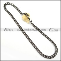 Top quality Stainless Steel Necklace with High Polishing for Men -n000244
