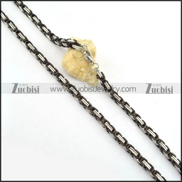 wonderful Steel Stamping Necklaces - n000155