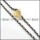 wonderful Steel Stamping Necklaces - n000155